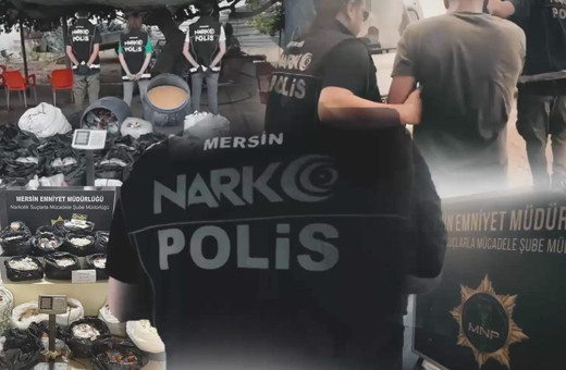 Mersin'de 3 milyon 542 bin uyuşturucu hap ele geçirildi! 8 gözaltı