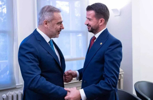 Bakan Fidan, Karadağ Cumhurbaşkanı Milatovic ile görüştü