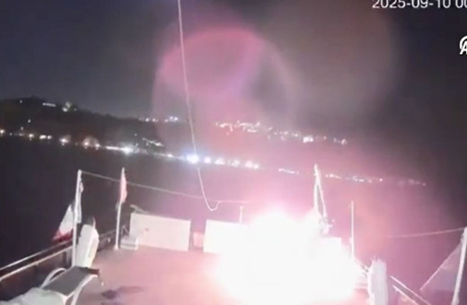 Küresel Sumud Filosu'na yeni bir İHA saldırısı düzenlendi