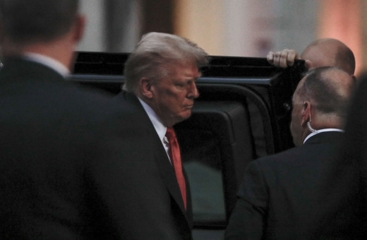 Washington'da Restorana yemeğe giden Trump'a Gazze protestosu şoku