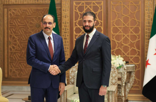 İbrahim Kalın ve Ahmed Şara'dan güvenlik zirvesi