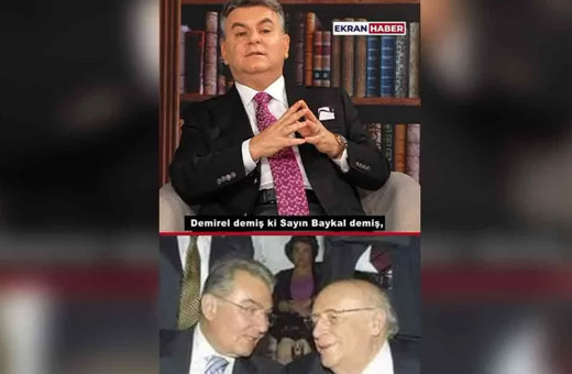 Süleyman Demirel’den Deniz Baykal’a...