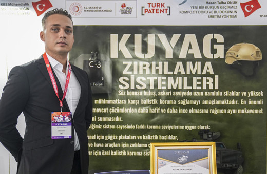 Yerli zırh sistemi TEKNOFEST'te tanıtıldı