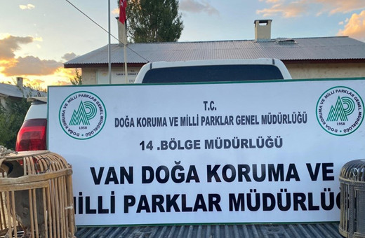 Van'da kaçak keklik avlayan kişiye binlerce lira ceza