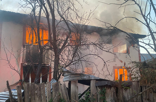 Bolu'da 2 katlı evde yangın: Karı-koca hayatını kaybetti