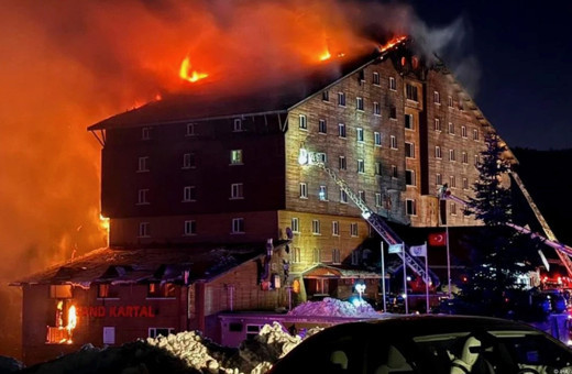 Bolu Kartalkaya'daki Grand Kartal Otel yangını davasının 2. duruşması başladı