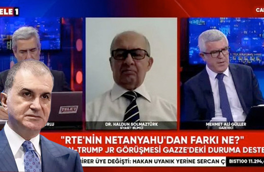 Tele 1'in Erdoğan-Netanyahu KJ'si tepki çekti kanal özür diledi Ömer Çelik'ten açıklama