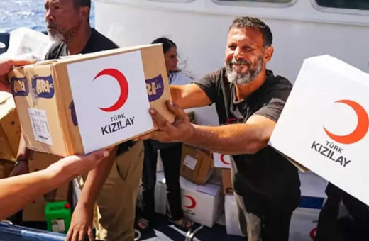 Türk Kızılay'ından Sumud Filosu'na gıda ve ilaç desteği