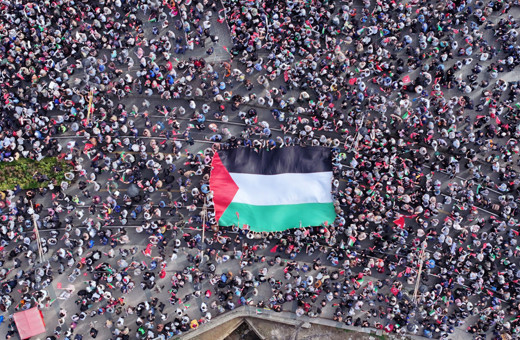 Türkiye'de pek çok şehirde onbinlerce insan Gazze için yürüdü