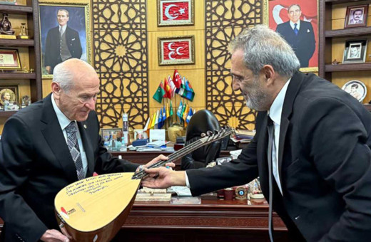 Devlet Bahçeli, Yavuz Bingöl’ü makamında ağırladı