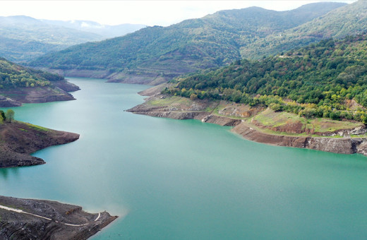 Kocaeli'de Yuvacık Barajı'nın doluluk oranı yüzde 18 oldu