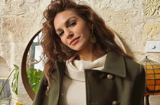 Uzak Şehir'in Nare'si Sahra Şaş, dizi setinden yeni görüntüler paylaştı! O anlara beğeni yağdı