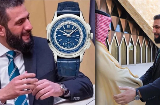 Suriye Cumhurbaşkanı Ahmed Şara'nın saatini fiyatı dudak uçuklattı!