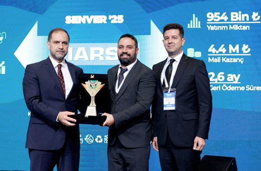 Marsa’nın “Tesis İçinde Buhar Verimliliği” projesine ödül