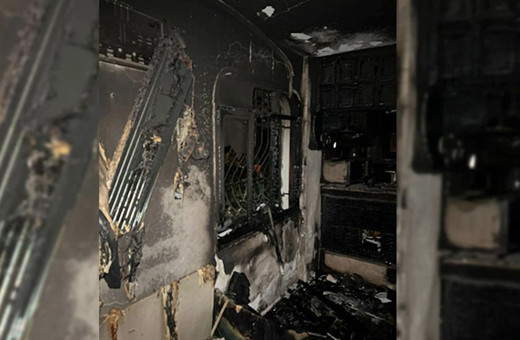 Aydın'da evde çıkan yangında 1 kişi öldü