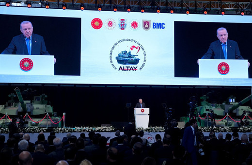 Altay tanklarının TSK'ya teslimat töreni Erdoğan'dan önemli açıklamalar
