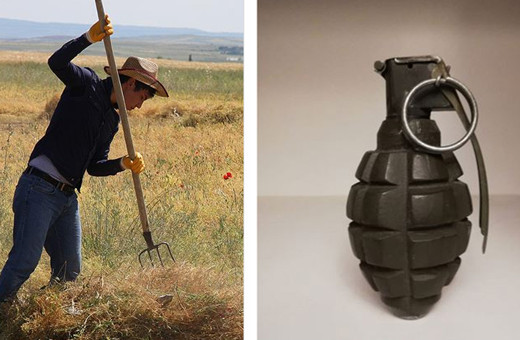 İsrail askerleri, Lübnan'ın güneyinde çiftçilere el bombaları attı