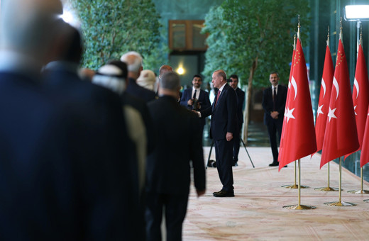 Cumhurbaşkanı Erdoğan, 29 Ekim Cumhuriyet Bayramı tebriklerini kabul etti