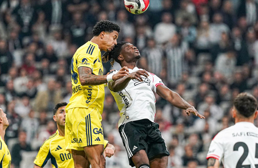 Beşiktaş, sahasında ağırladığı Fenerbahçe'ye 3-2 mağlup oldu