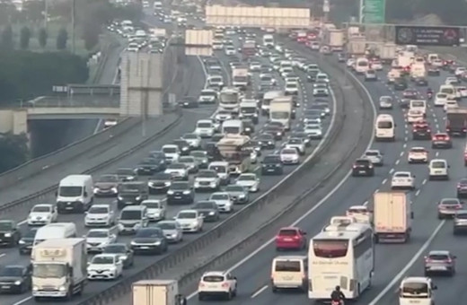 İstanbulluların trafik çilesi! Yoğunluk 73'e kadar çıktı