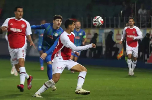 Çaykur Rizespor, sahasında Fatih Karagümrük'ü 1-0 mağlup etti