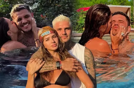 Icardi'den aşkına büyük jest! İsmini uğuru yaptı...