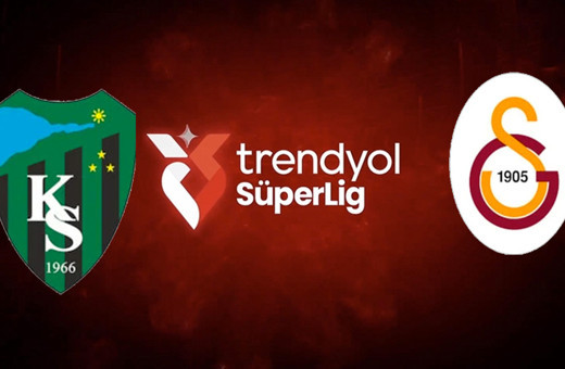 Kocaelispor-Galatasaray maçı canlı yayın! İlk 11'de büyük sürpriz