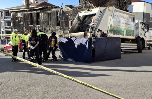 Çöp kamyonunun çarptığı kadın öldü