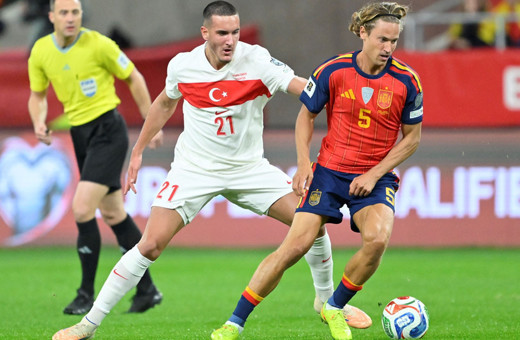 A Milli Takımımız deplasmanda İspanya'yla 2-2 berabere kaldı