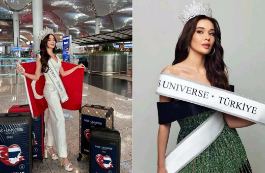 Kainat Güzeli yarışmasında Hürrem rüzgarı! Ceren Aslan 10 Kasım'da da siyahlara bürünmüştü