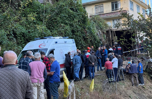 Rize'de serender devrildi: 1 ölü, 2 yaralı
