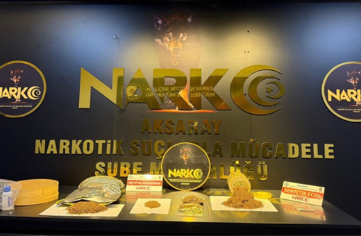 Aksaray'da uyuşturucu operasyonunda yakalanan 15 şüpheli tutuklandı