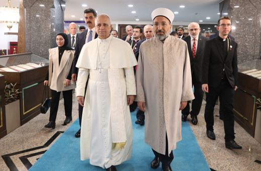 Vatikan Devlet Başkanı Papa 14. Leo Diyanet İşleri Başkanı Arpaguş'u ziyaret etti