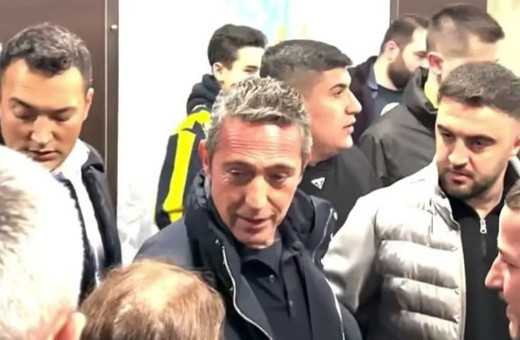 Ali Koç günler sonra ilk kez derbi için Kadıköy'de