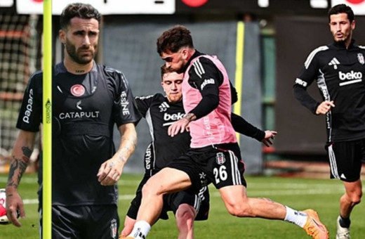 Beşiktaş'ta Rafa Silva takımdan ayrı çalıştı