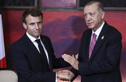 Cumhurbaşkanı Erdoğan, Macron ile telefonda görüştü