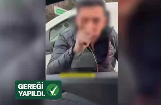 İstanbul'da trafikte kadın sürücüye saldıran şüpheli gözaltına alındı