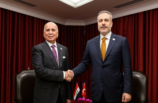 Dışişleri Bakanı Fidan, Irak Başbakan Yardımcısı ve Dışişleri Bakanı Hüseyin ile görüştü
