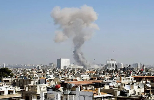 Suriye'nin başkenti Şam'da patlama meydana geldi