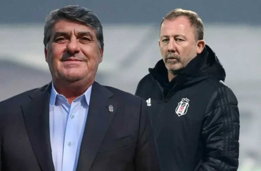 Beşiktaş taraftarından yönetim ve Sergen Yalçın’a tepki