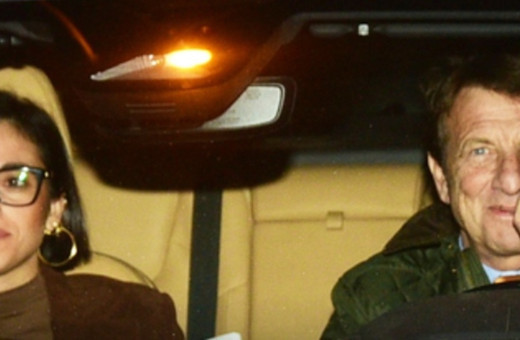 Kaya Çilingiroğlu genç sevgilisi ile galada! "Sevgilim bizi çekiyorlar..."