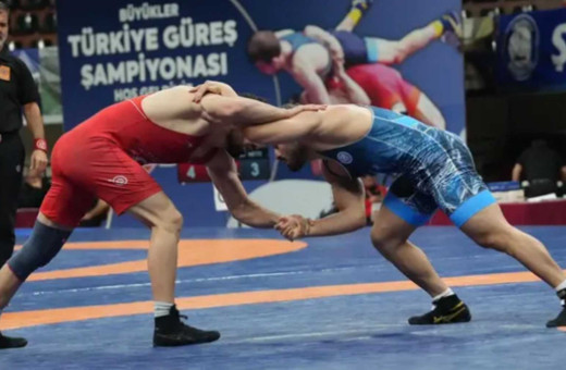 Türkiye Güreş Şampiyonası'nda serbest stil müsabakaları tamamlandı