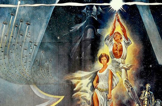 "Star Wars"ı dünyaya tanıtan ilk afiş çılgın fiyata satıldı