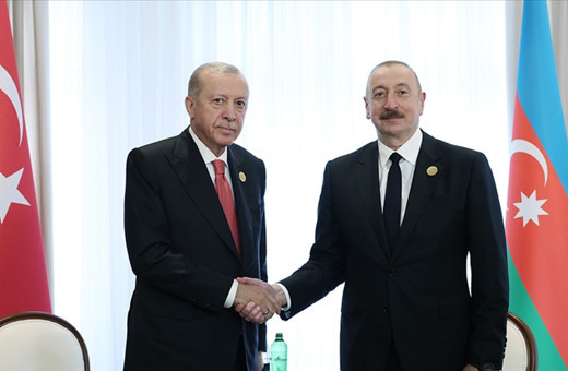 Cumhurbaşkanı Erdoğan, Azerbaycan Cumhurbaşkanı Aliyev ile görüştü