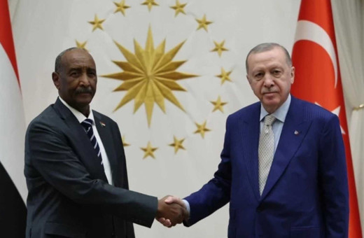 Cumhurbaşkanı Erdoğan ile Sudan Egemenlik Konseyi Başkanı Burhan görüştü