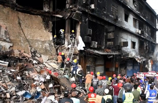 Yangın faciasında 21 ölü, 70'ten fazla kayıp!