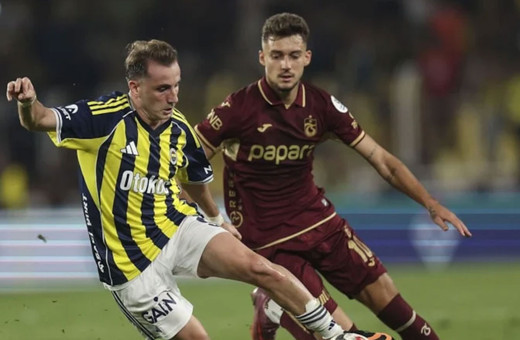 Fenerbahçe, deplasmanda Trabzonspor'u 3-2 mağlup etti