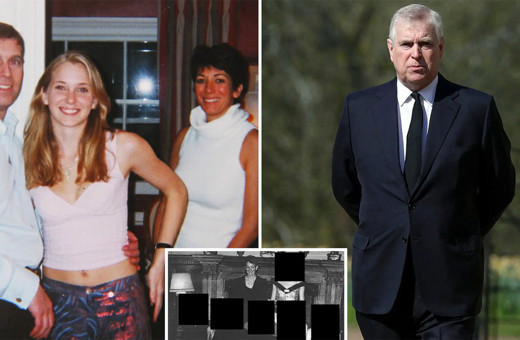 Prens Andrew'in Epstein belgelerinden çıkan sapık fotoğrafı! Kucağında bir kızla...