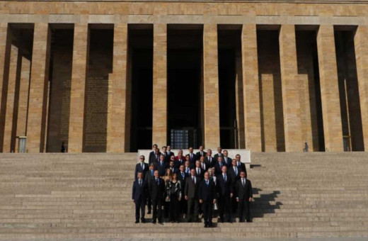 NATO heyeti, Anıtkabir'i ziyaret etti