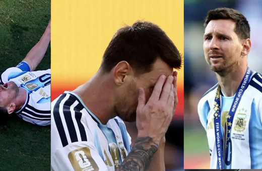 Maç bitti Messi hüngür hüngür ağladı! O anları milyonlar izledi